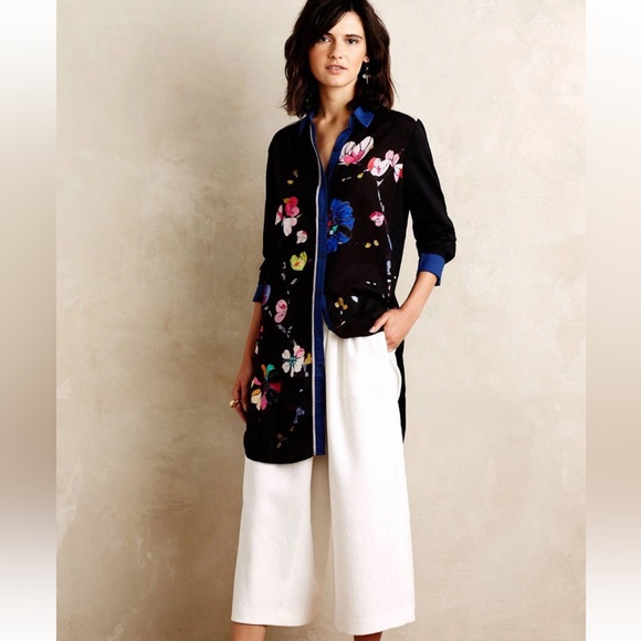 Anthropologie Tops - Anthropologie  Bl^nk  London  Impromtu Floral Tunic